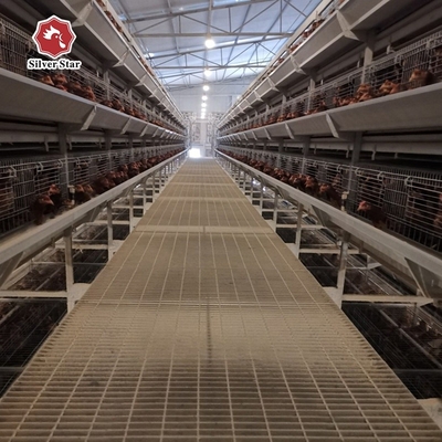 Automatic H type Galvanized Egg Chicken Layer Battery Chicken Cage for Poultry Farm House Equipment